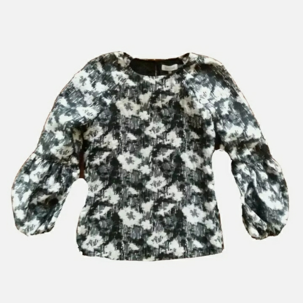 NWT Calvin Klein women's small jacquard top